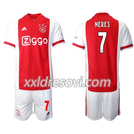 AFC Ajax David Neres 7 Domaći Dječji Komplet Dresovi za Nogomet 2020-2021 (+ kratke hlače)